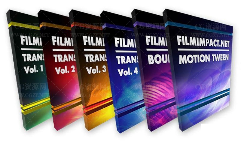 PR插件|Pr六套特效转场插件合集-FilmImpact Transition Packs v4.5.3 支持Win PR 2015-2022
