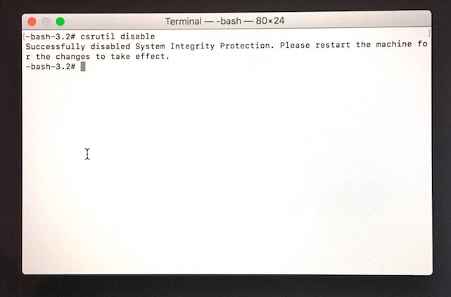 MAC电脑|SIP系统完整性保护怎么禁用?SIP系统完整性关闭方法 csrutil-disable