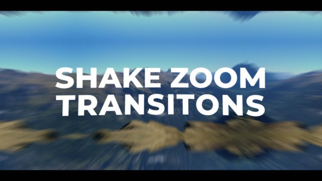 PR模板|视频抖动缩放无缝转场效果预设模板下载-Shake Zoom Transitions