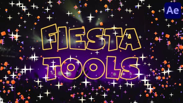 AE模板|8款动态气泡礼花嘉年华动画素材下载-Fiesta Tools
