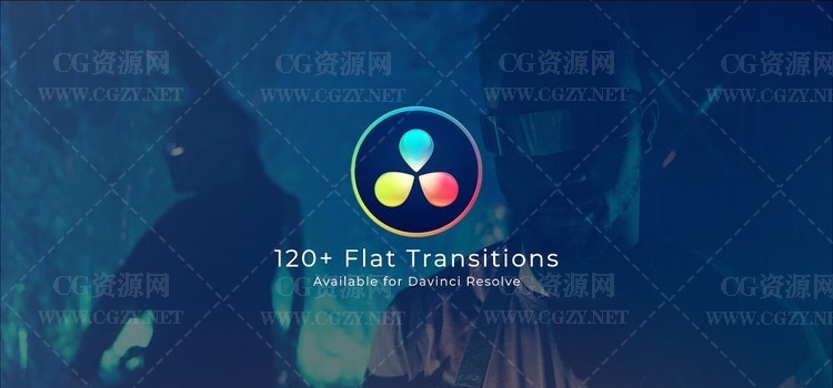 达芬奇模板|120种达芬奇转场预设下载-Flat Transitions