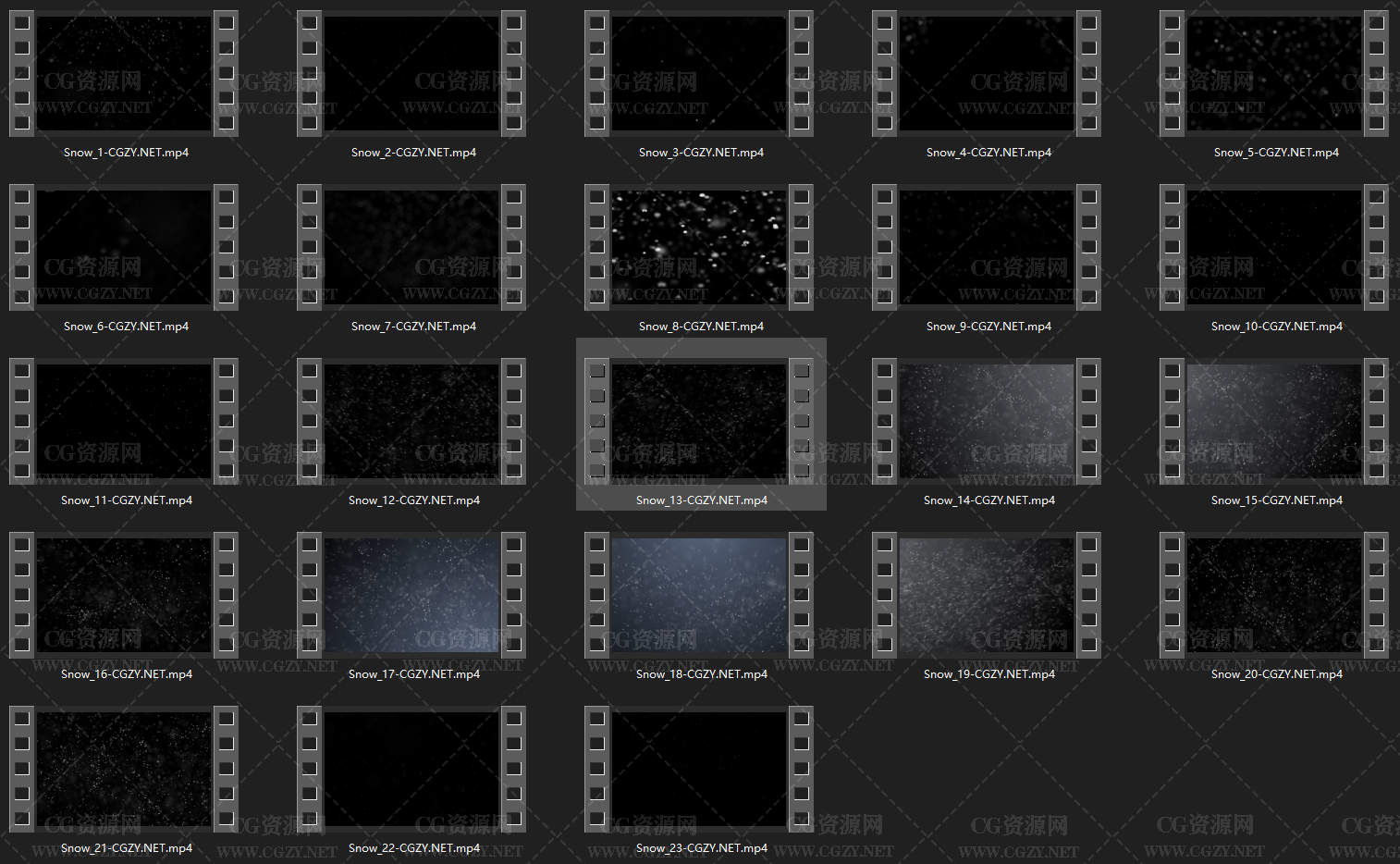 4K视频素材|300个粒子光线故障干扰烟花光效雨雪火星烟雾冲击波特效叠加动画素材 Video Overlays