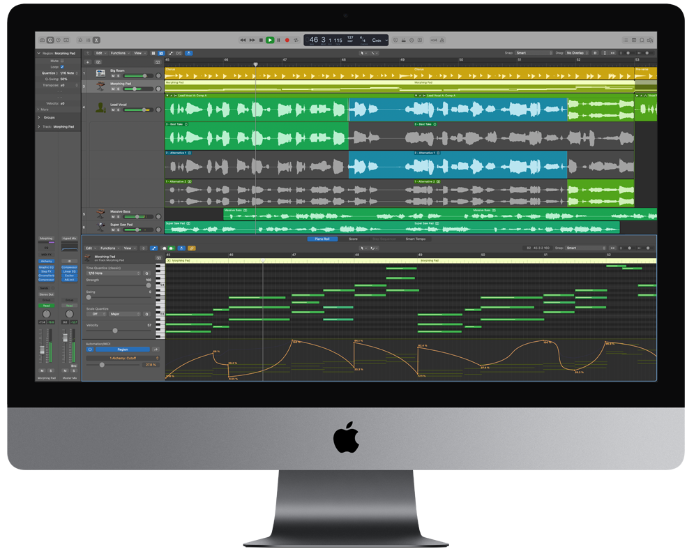 Mac苹果音乐制作编辑软件 Logic Pro X v10.7.9