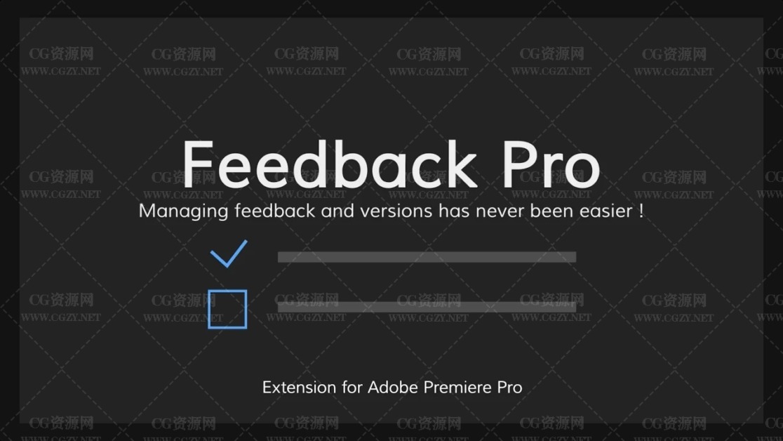 PR工程注释反馈修改插件-Feedback Pro v1.0