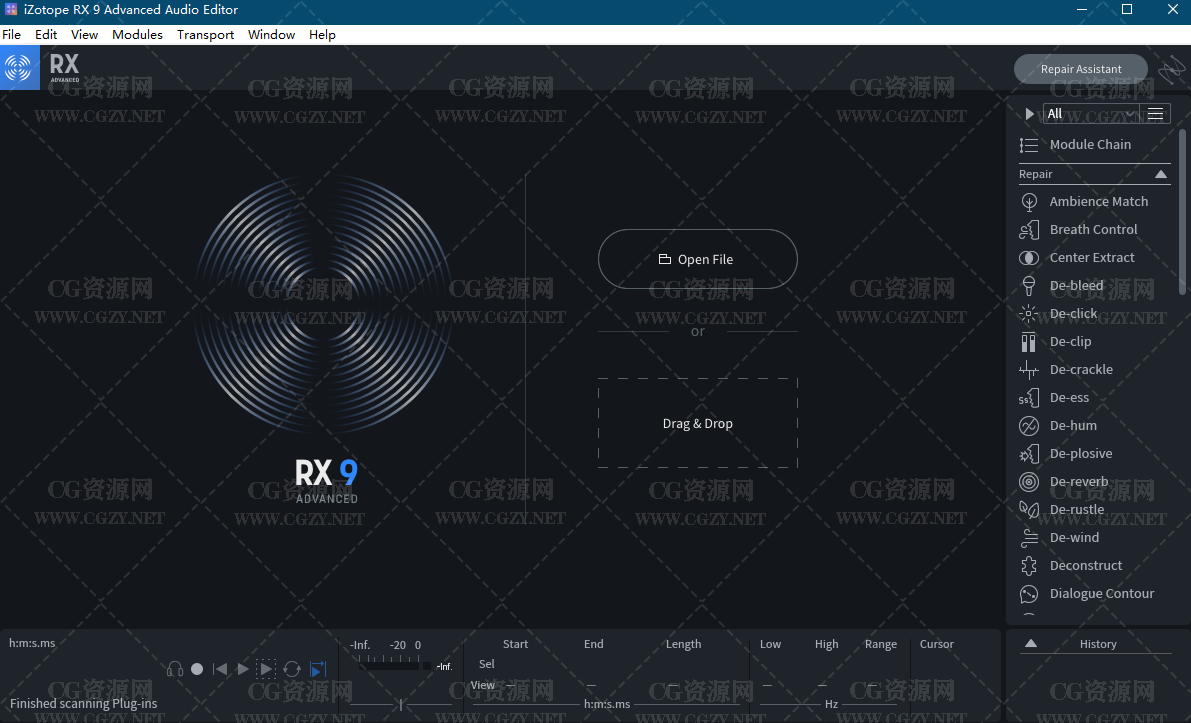 iZotope RX 9 Audio Editor Advanced v9.3.0 Win/Mac 破解版 音频后期处理修复软件