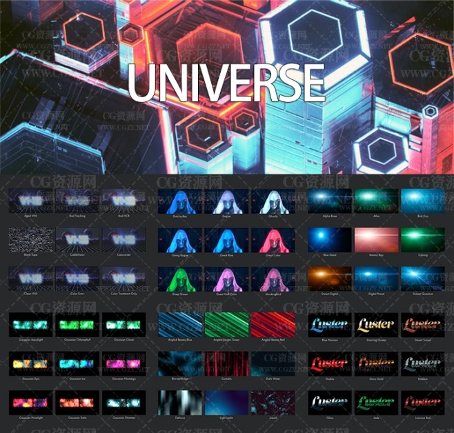 红巨人视频转场特效插件 Red Giant Universe 5.1.0 Win/Mac版