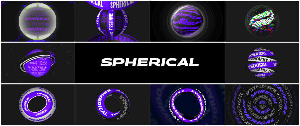 AE模板|100种动态文字循环创意海报排版宣传模板-100 Kinetic Typography Posters