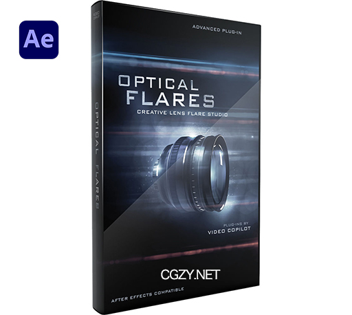 AE插件|真实镜头光晕耀斑特效插件 Optical Flares v1.3.8 Mac版 支持M1-CG资源网