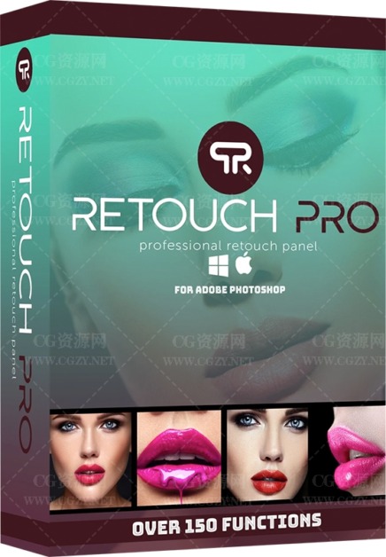 PS插件|Retouch Pro Panel v2.0.3-AI智能皮肤修饰磨皮修图插件