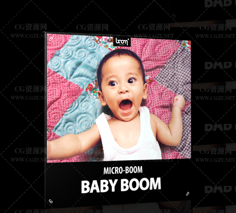 音效素材|152个婴儿哭泣轻笑自语尖叫打嗝音效素材-Boom Library Baby Boom