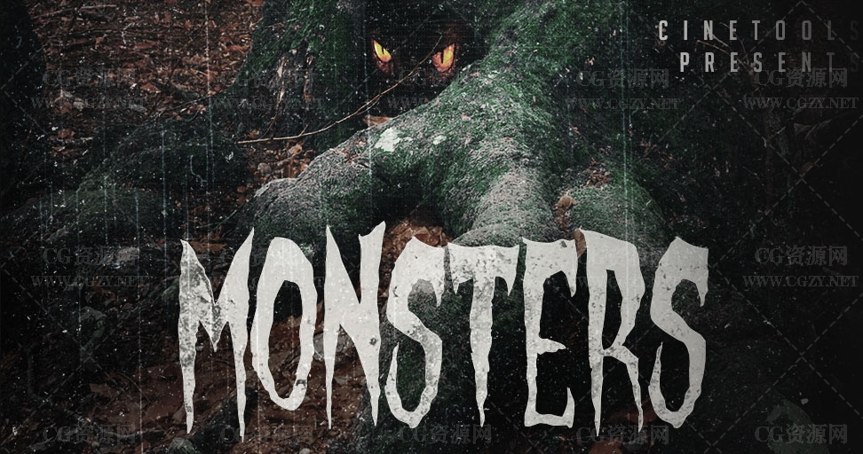 音效素材|凶猛怪兽恐怖怪物音效素材合集包 Cinetools – Monsters