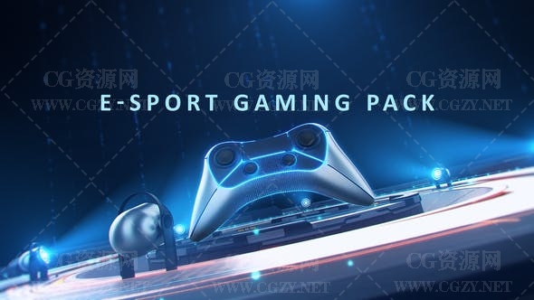 AE模板|电竞游戏PK预告开场片头展示模板 E-Sport Gaming Pack
