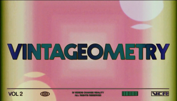 4K视频素材|40组怀旧70年代复古VCR风格动画元素 Vintage-Inspired Motion Elements