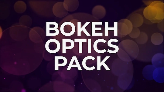 FCPX插件|27组优美散景光斑漏光灰尘粒子效果插件 Bokeh Optics Pack