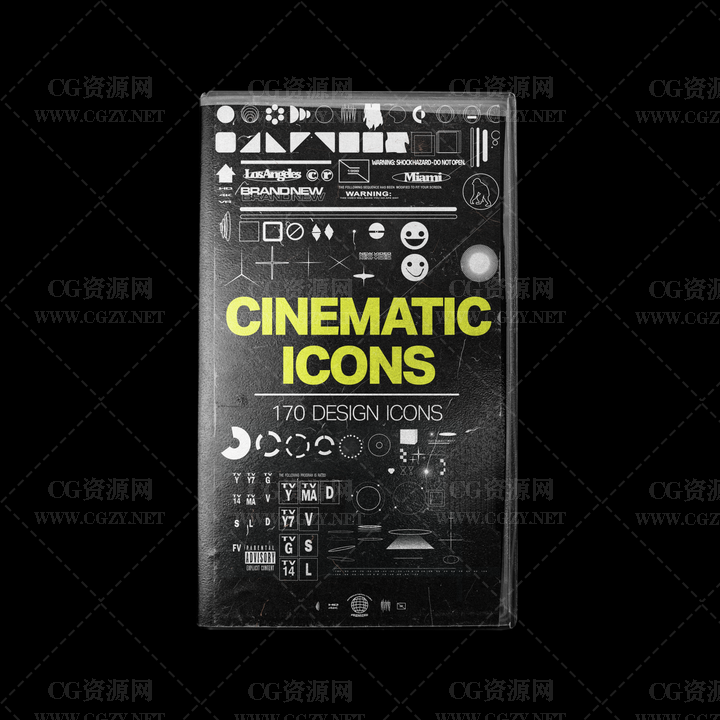 170+高质量电影排版设计LOGO图标贴纸素材合集 Tropic Colour Cinematic Design Icons 170+高质量电影排版设计LOGO图标贴纸素材合集 Tropic Colour Cinematic Design Icons