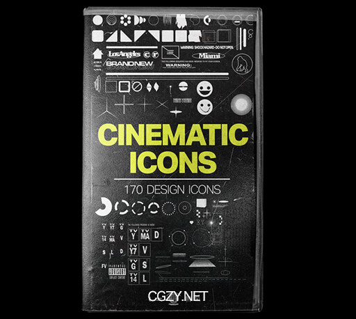 170+高质量电影排版设计LOGO图标贴纸素材合集 Tropic Colour Cinematic Design Icons-CG资源网 170+高质量电影排版设计LOGO图标贴纸素材合集 Tropic Colour Cinematic Design Icons-CG资源网