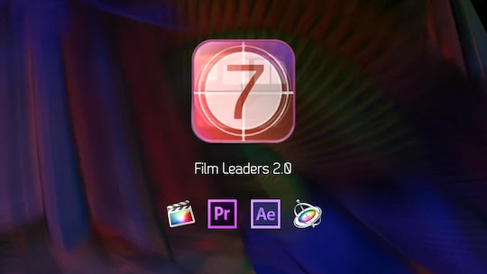 FCPX插件|专业复古胶片效果转场工具 支持M1 Film Leaders 2.0