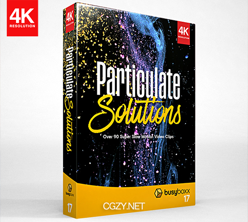 4K视频素材|91个粉末颗粒溶解液体流动特效合成动画素材 Particulate Solutions BBV17