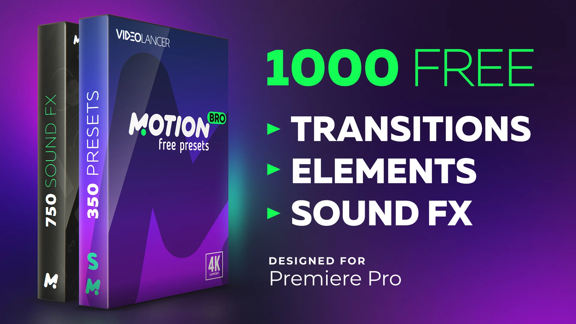 PR脚本|影视后期转场过渡效果图形动画预设包 Motion Bro – Presets for Premiere Pro