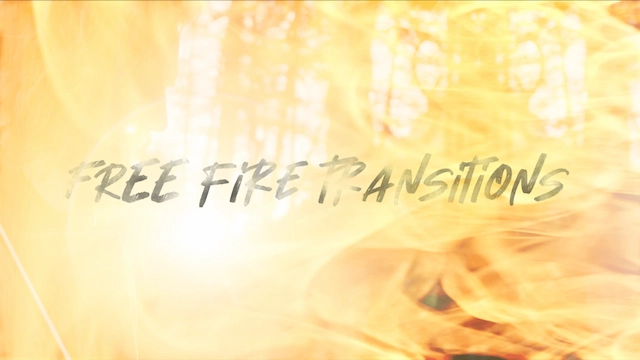 FCPX插件|14种火焰燃烧遮罩过渡转场 Free Fire Transitions Final Cut Pro