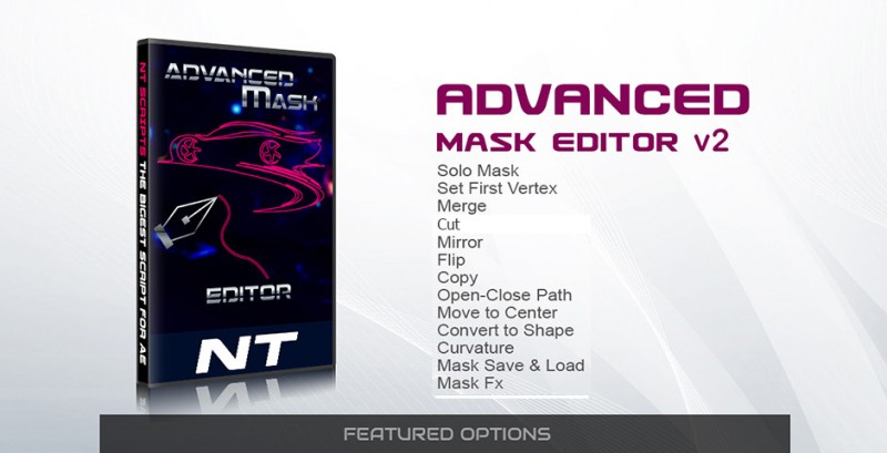 AE脚本|Advanced Mask Editor V2.3 Win/Mac 高级蒙板编辑器+使用教程
