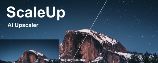 AE/PR插件|ScaleUP v1.3.0 Mac AI智能视频无损放大插件