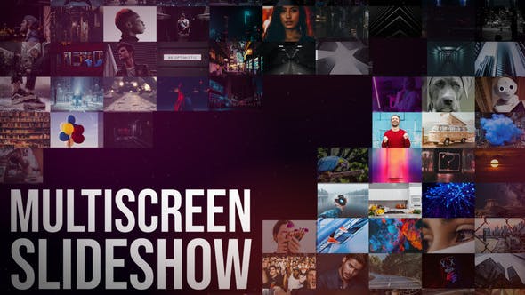 FCPX插件|11种4K多视频分屏幻灯片展示模板 Multiscreen Slideshow