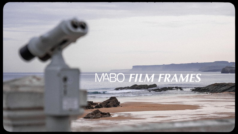 复古电影胶片边框杂点颗粒漏光效果合集包 含音效素材 MABO Film Frames+Grain+Lightleaks