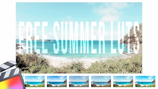 LUTS预设|7种夏季旅行旅拍海滩视频调色滤镜预设 Summer Lut