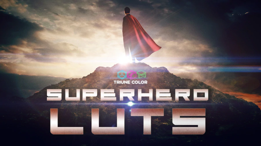 LUTS预设|31组电影大片超级英雄调色预设 Triune Digital SUPERHERO LUTS