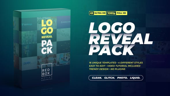 AE模板|企业标志LOGO片头展示动画包 Logo Reveal Pack