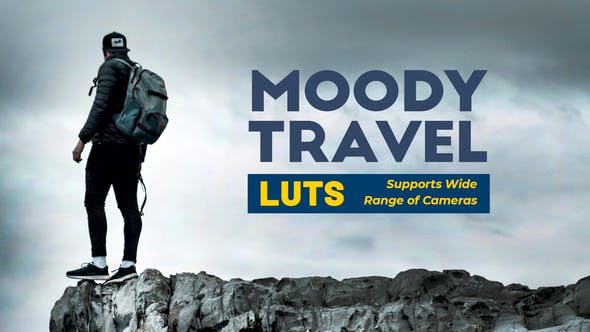 LUTS预设|30种旅行旅拍VLOG户外LUTs调色预设 Moody Travel LUTs