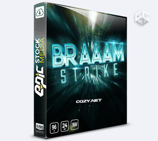 音效|100个好莱坞电影预告片游戏音效素材 Epic Stock Media – BRAAAM Strike