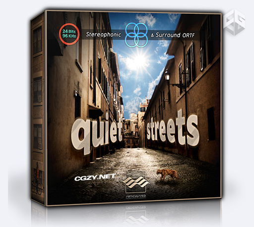 音效|60个宁静的城市街道环境音效素材 Articulated Sounds – Quiet Streets-CG资源网