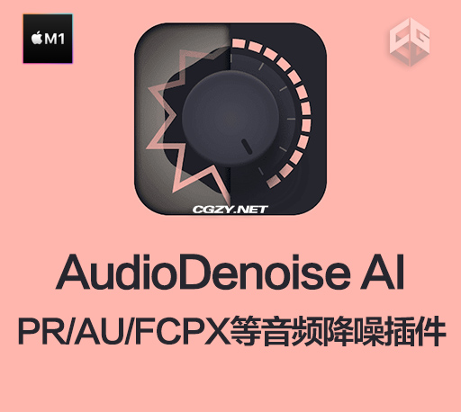 音频插件|自动消除背景噪音嗡嗡嘶嘶声音频降噪工具 AudioDenoise AI