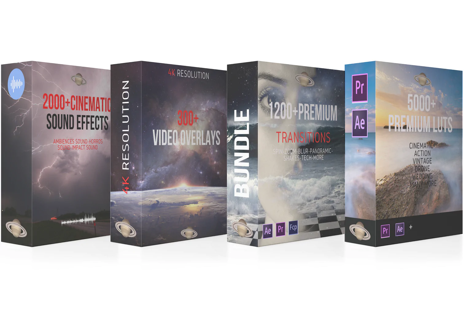 电影制作人转场调色视频音效素材合集包 COMPLETE BUNDLE // 8500+ TOOLS FOR FILMMAKERS