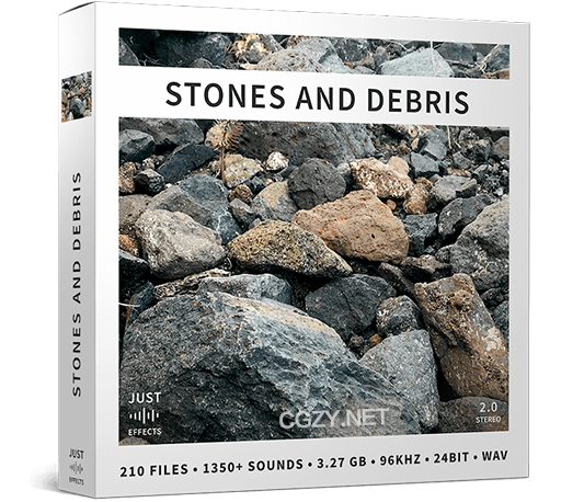 音效素材|210个石头泥土沙子碰撞破坏无损音效 Stones And Debris-CG资源网