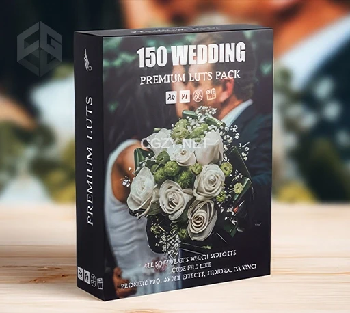 150个专业婚礼视频LUTS调色预设 Professional Cinematic Wedding LUTs for Filmmakers-CG资源网 150个专业婚礼视频LUTS调色预设 Professional Cinematic Wedding LUTs for Filmmakers-CG资源网