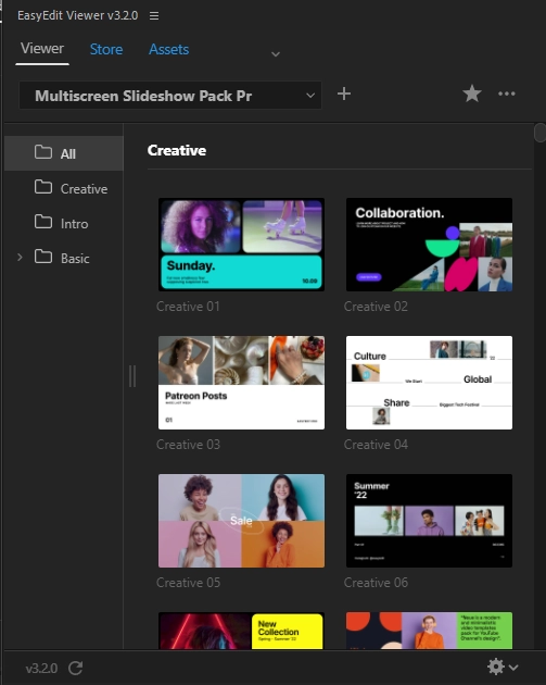 PR脚本|200种创意视频分屏效果多画面展示动画预设 Multiscreen Slideshow Pack v1.1