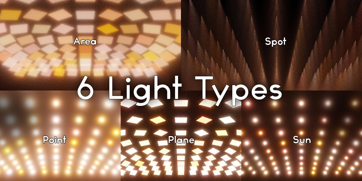 Blender插件|3D场景创建灯光工具 Light Generator V1.0