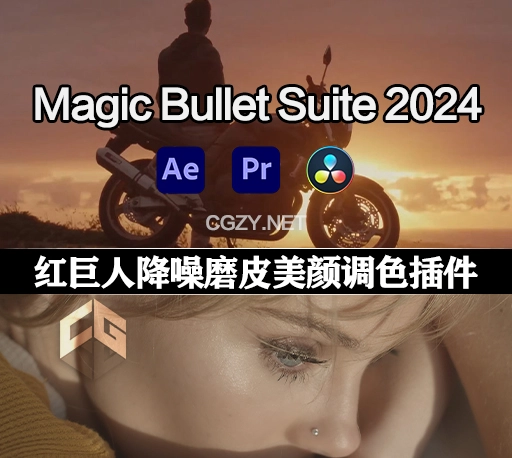AE/PR/达芬奇插件|红巨人降噪磨皮美颜调色套装 Magic Bullet Suite 2024.0.1 Win破解版（中文/英文/日语）-CG资源网