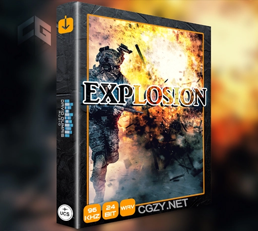 1200个爆炸音效素材 Explosion SFX Pack-CG资源网