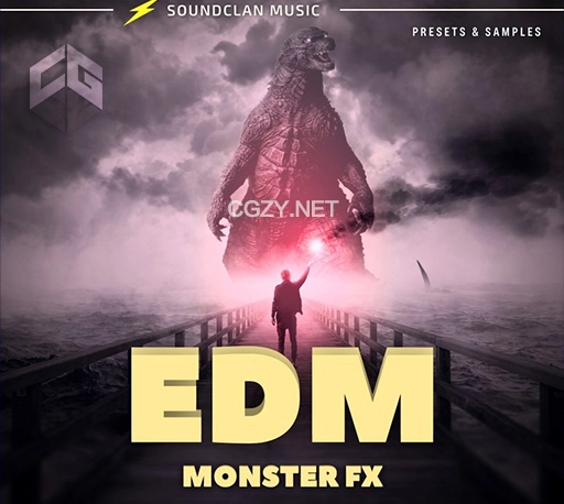 516个独特撞击打击音效素材 Soundclan Music EDM Monster FX-CG资源网
