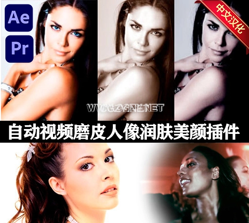 中文汉化版-Beauty Box 5.0.10 Win AE/PR磨皮润肤美容皮肤修饰插件-CG资源网
