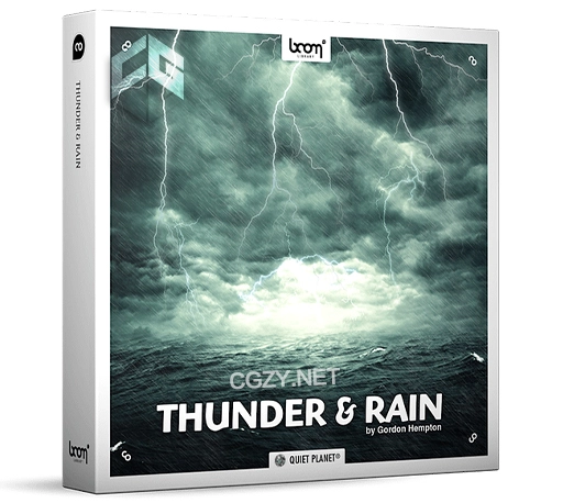 音效素材|66组自然打雷下雨声音素材 Boom Library Thunder and Rain-CG资源网