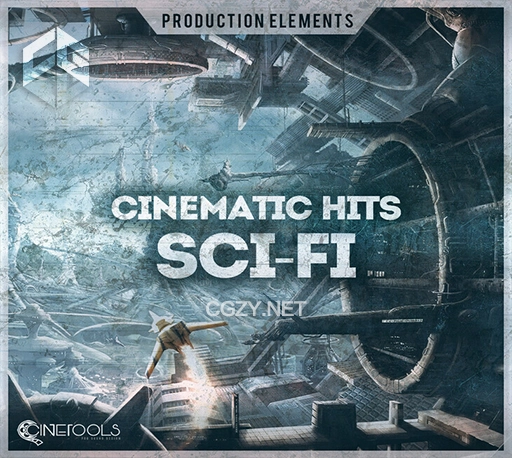 音效素材|50个热门科幻片电影打击无损音效 Cinetools Cinematic Hits Sci-Fi WAV-CG资源网