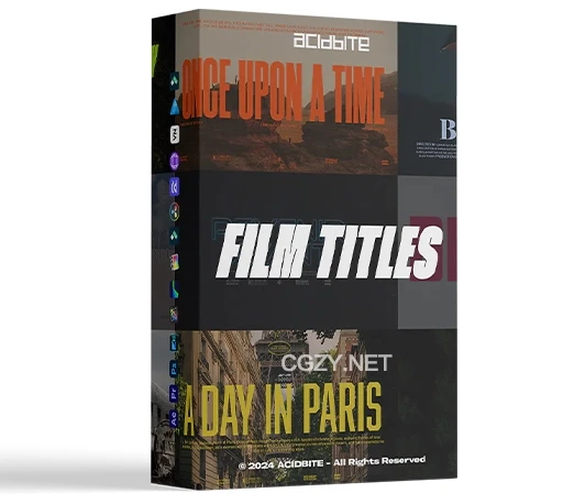 25组精美电影海报标题模板 AcidBite – Film Titles-CG资源网 25组精美电影海报标题模板 AcidBite – Film Titles-CG资源网