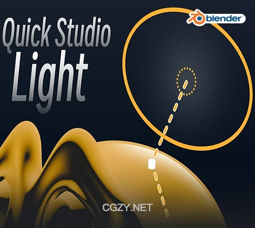 Blender插件|快速灯光调整工具 Quick Studio Light V1.0.9-CG资源网 Blender插件|快速灯光调整工具 Quick Studio Light V1.0.9-CG资源网
