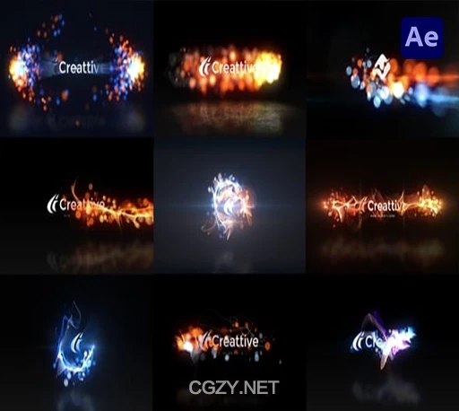 AE模板|9种能量粒子消散LOGO标志展示动画 Quick Logo Sting Pack 07: Energetic Particles-CG资源网 AE模板|9种能量粒子消散LOGO标志展示动画 Quick Logo Sting Pack 07: Energetic Particles-CG资源网