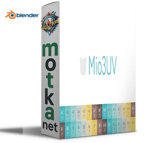 Blender高效UV展编辑器插件 Mio3 UV v2.0.1-CG资源网 Blender高效UV展编辑器插件 Mio3 UV v2.0.1-CG资源网